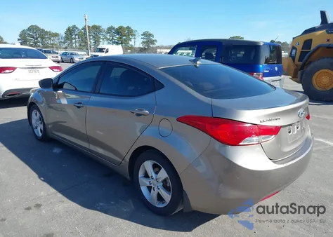 2013 Hyundai Elantra Gls из США, поврежденный, VIN 5NPDH4AE7DH379311